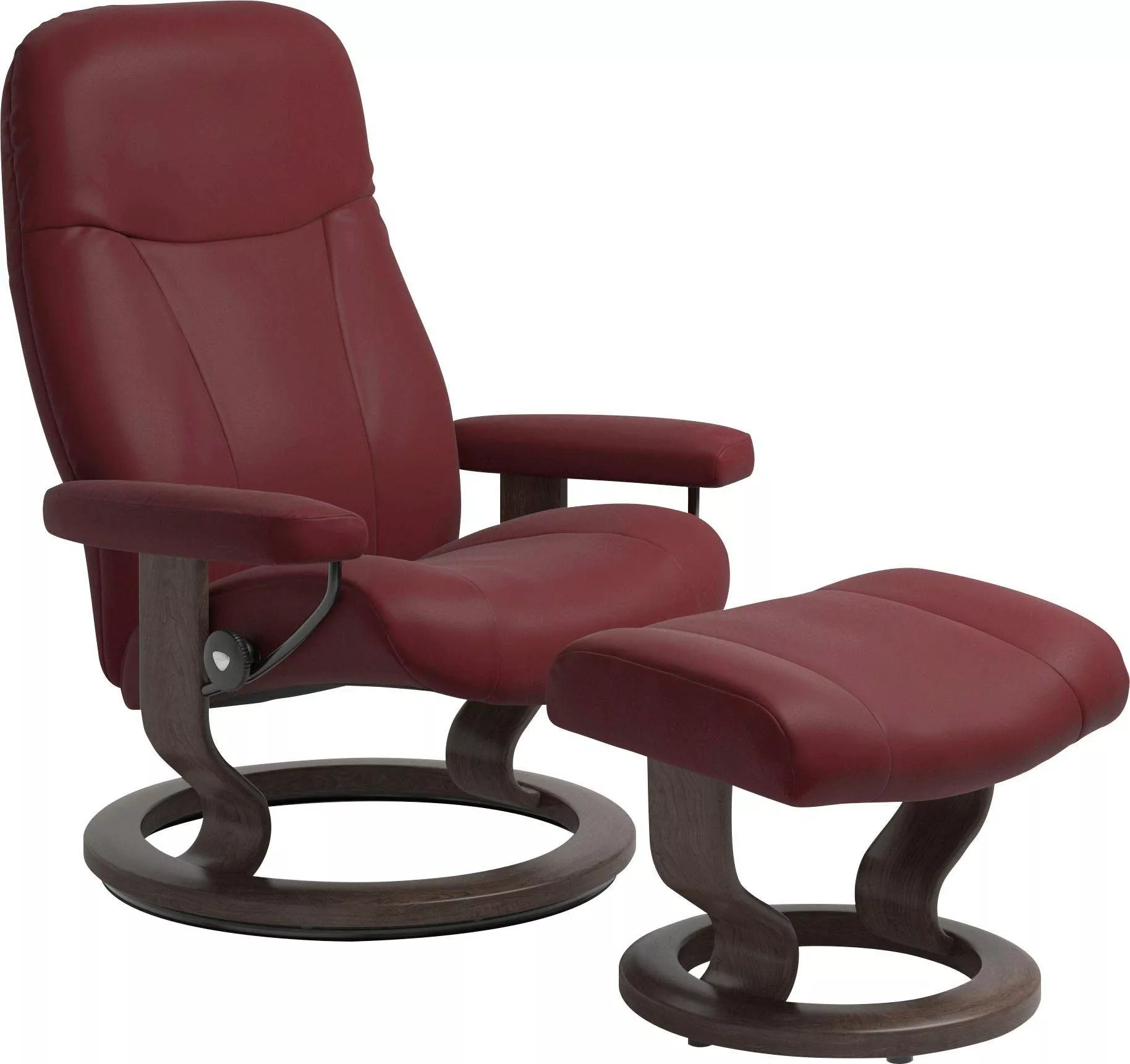 Stressless® Hocker »Garda«, mit Classic Base, Gestell Wenge günstig online kaufen