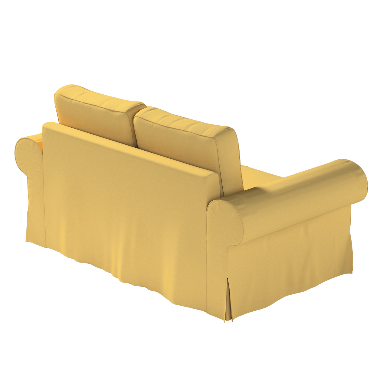 Bezug für Backabro 2-Sitzer Sofa ausklappbar, chiffongelb, Bezug für Backab günstig online kaufen