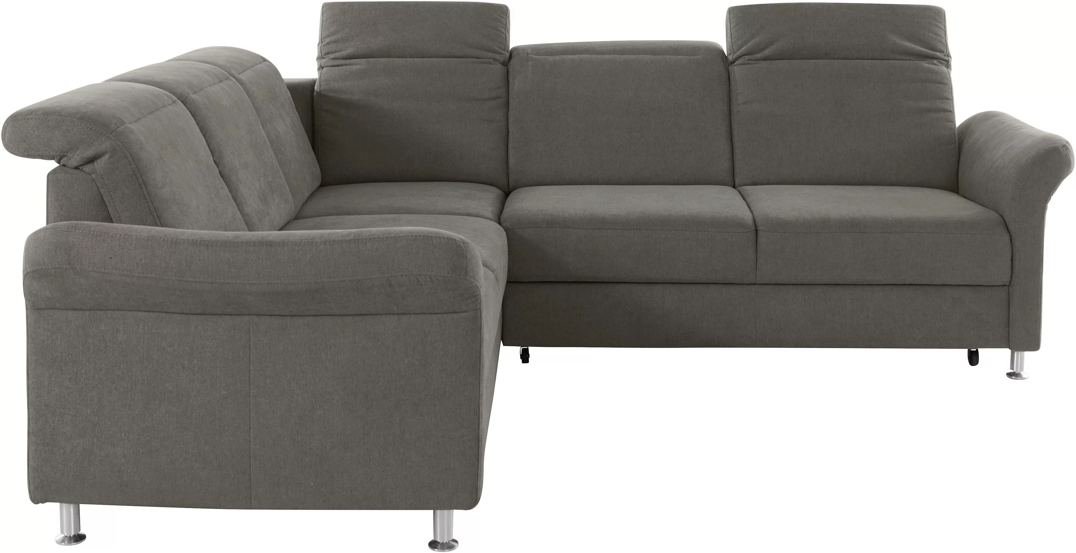sit&more Ecksofa "Darwin L-Form", inklusive Federkern, wahlweise mit Kopfte günstig online kaufen