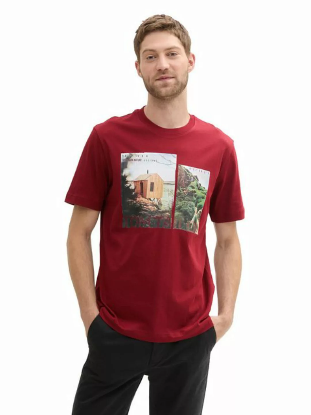 TOM TAILOR T-Shirt (1-tlg) günstig online kaufen