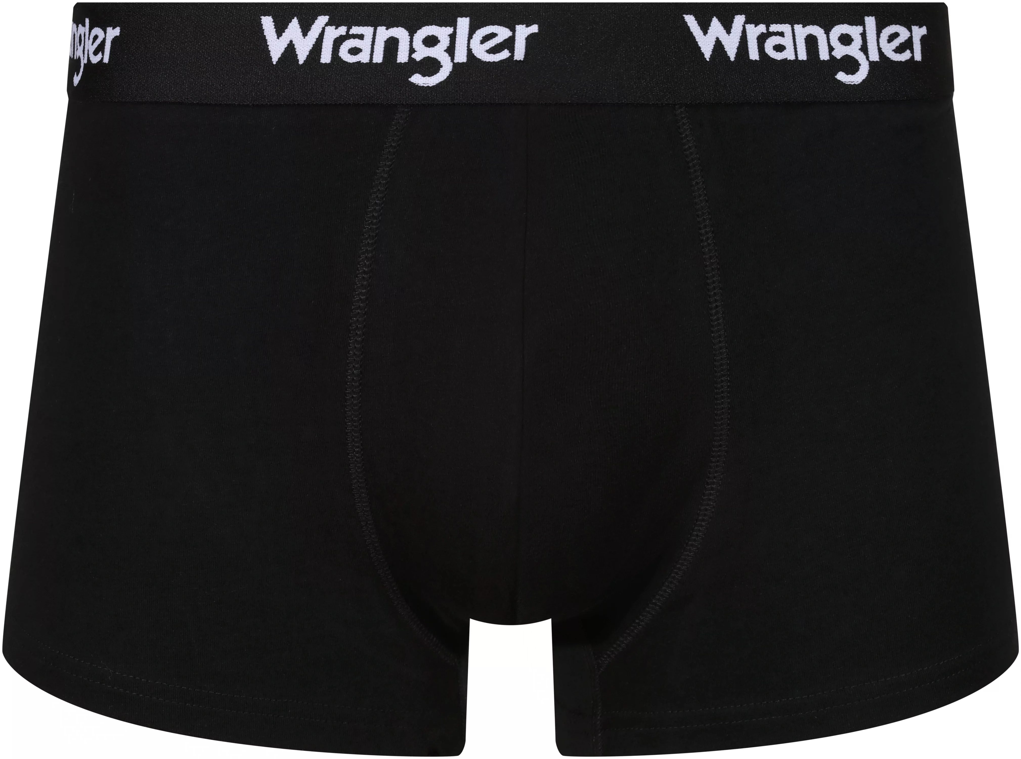 Wrangler Boxer "MASSON", (3er Pack), dehnbarer, elastischer Logobund günstig online kaufen