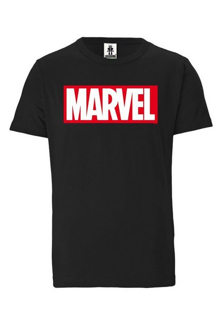 LOGOSHIRT T-Shirt Marvel Logo mit Marvel Logo-Frontdruck günstig online kaufen