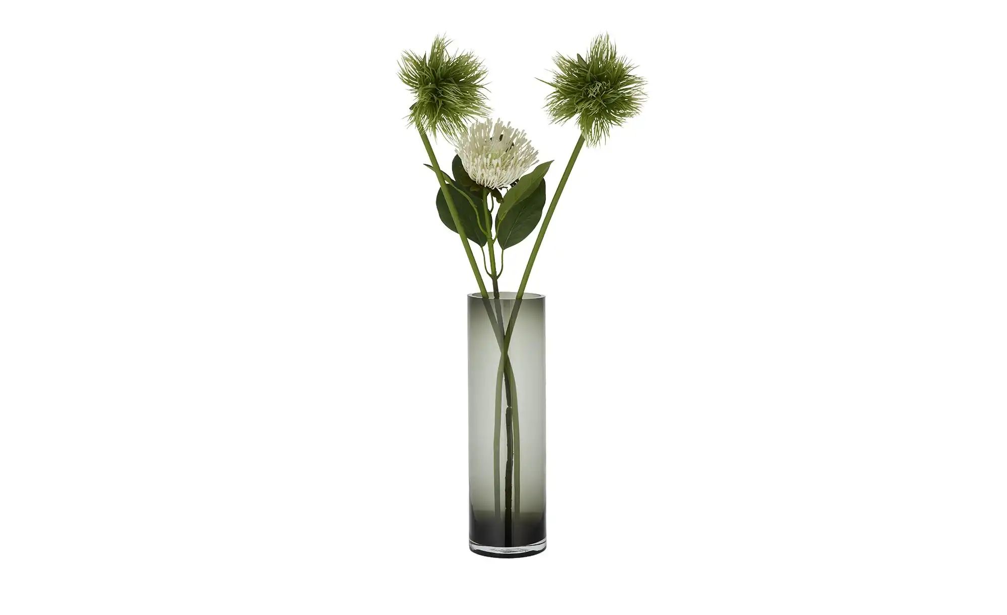 HOME STORY Vase ¦ Glas  ¦ Maße (cm): H: 40  Ø: 12 Accessoires > Vasen - Höf günstig online kaufen