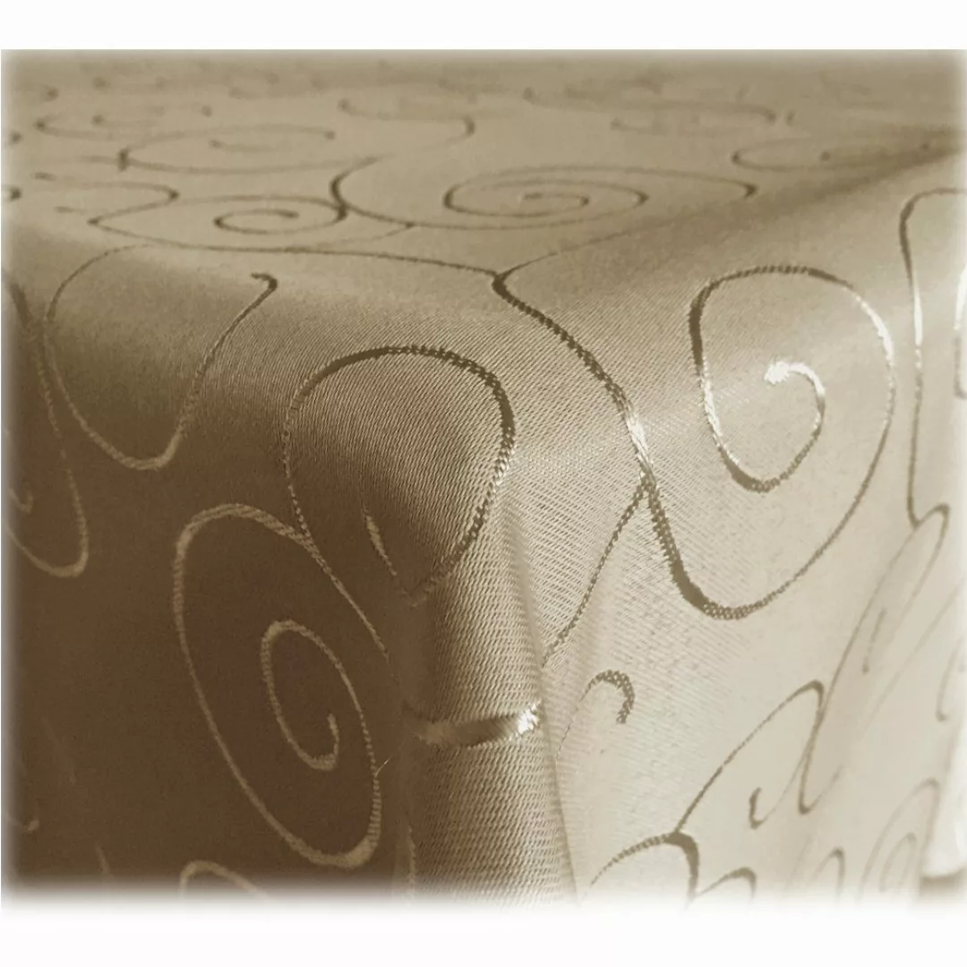 JEMIDI Tischdecke Tischdecke Ornamente Seidenglanz Edel günstig online kaufen