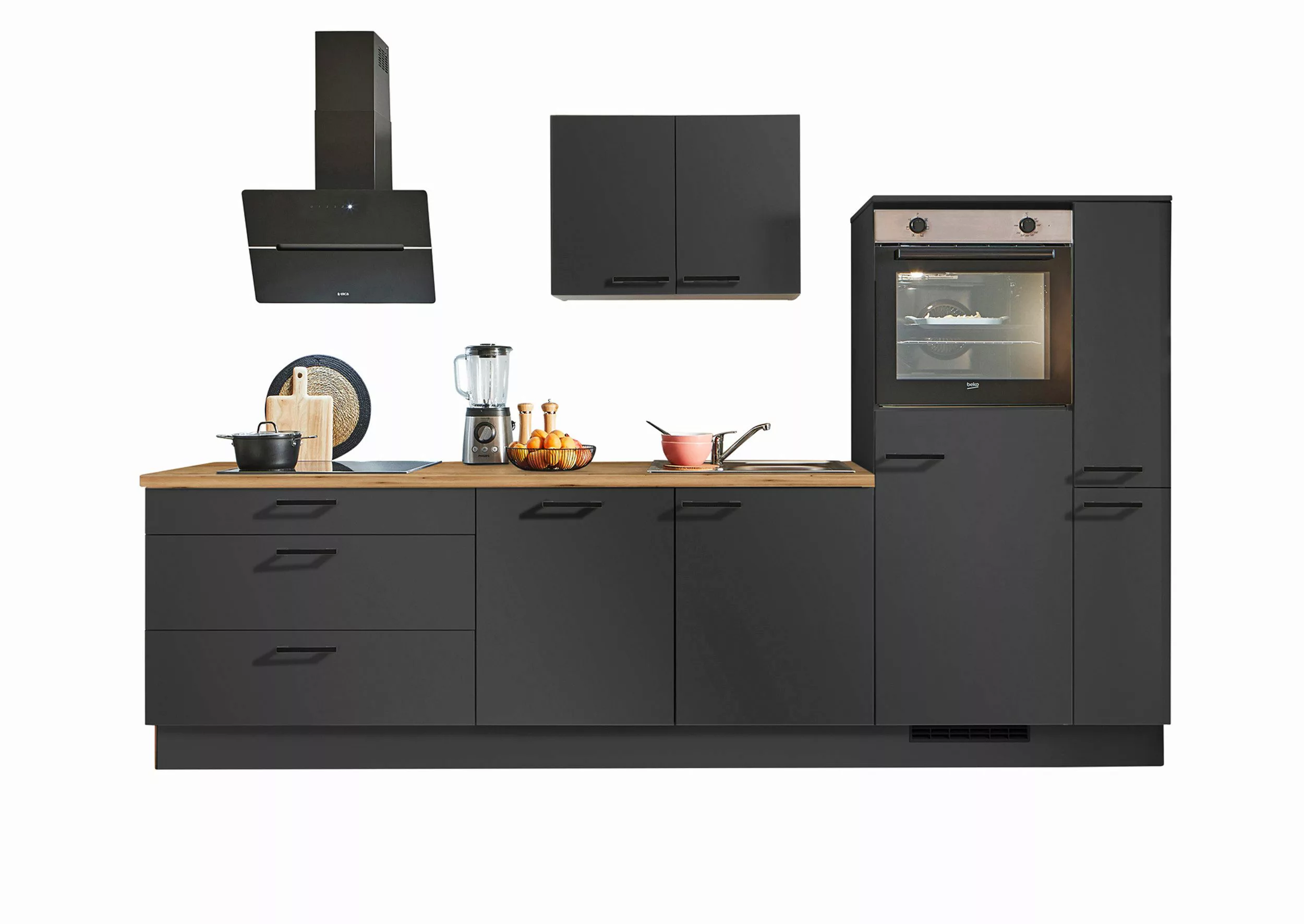 pino Küchenzeile Stockholm, individuell anpassbar, gratis günstig online kaufen