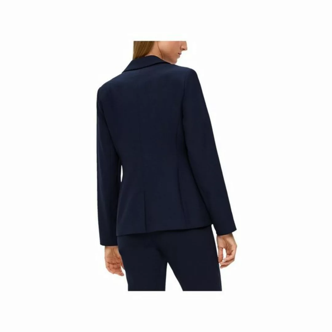 s.Oliver Jackenblazer blau regular fit (Weiblich, 1-tlg) günstig online kaufen