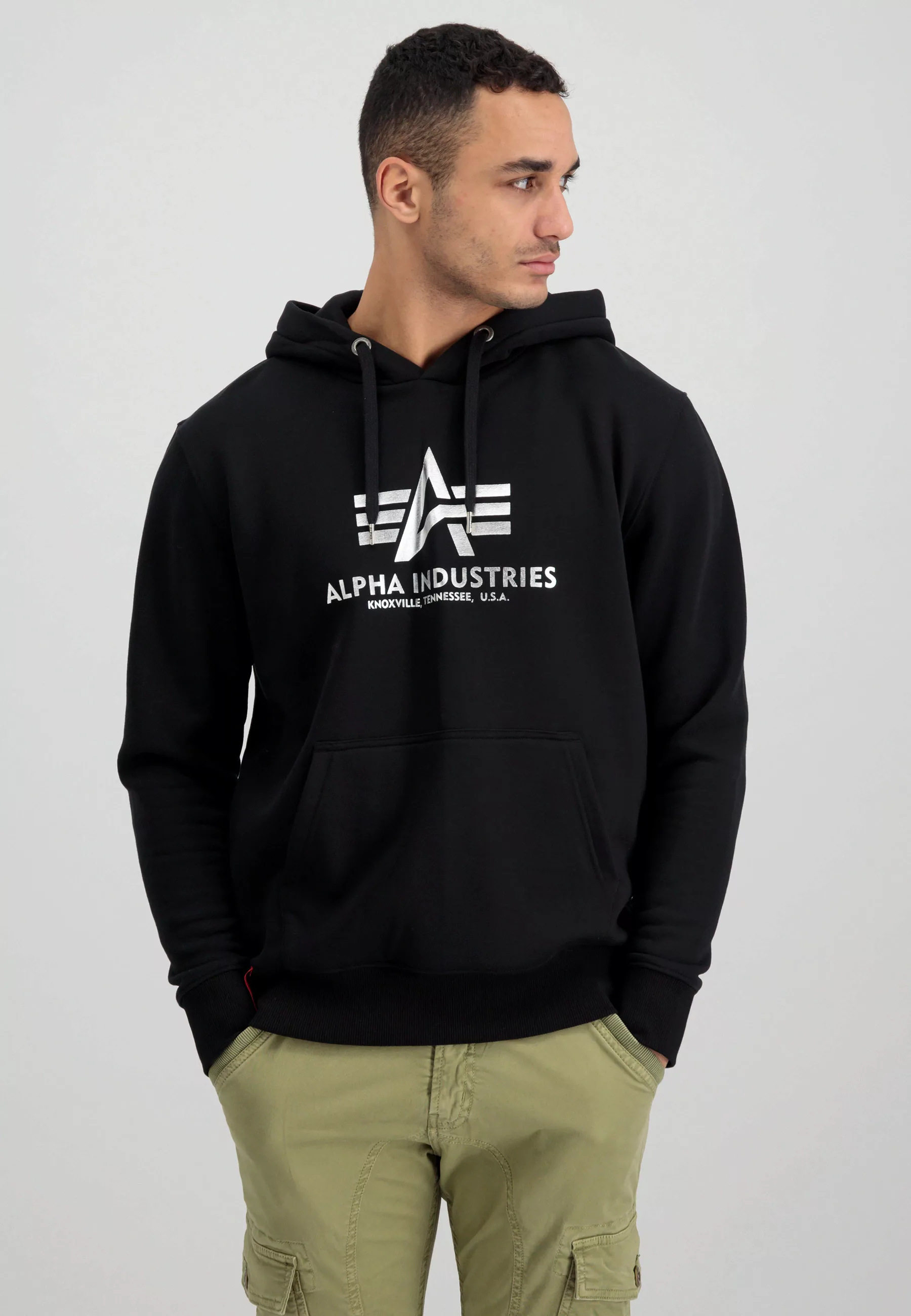 Alpha Industries Hoodie "Alpha Industries Men - Hoodies Basic Hoody Foil Pr günstig online kaufen