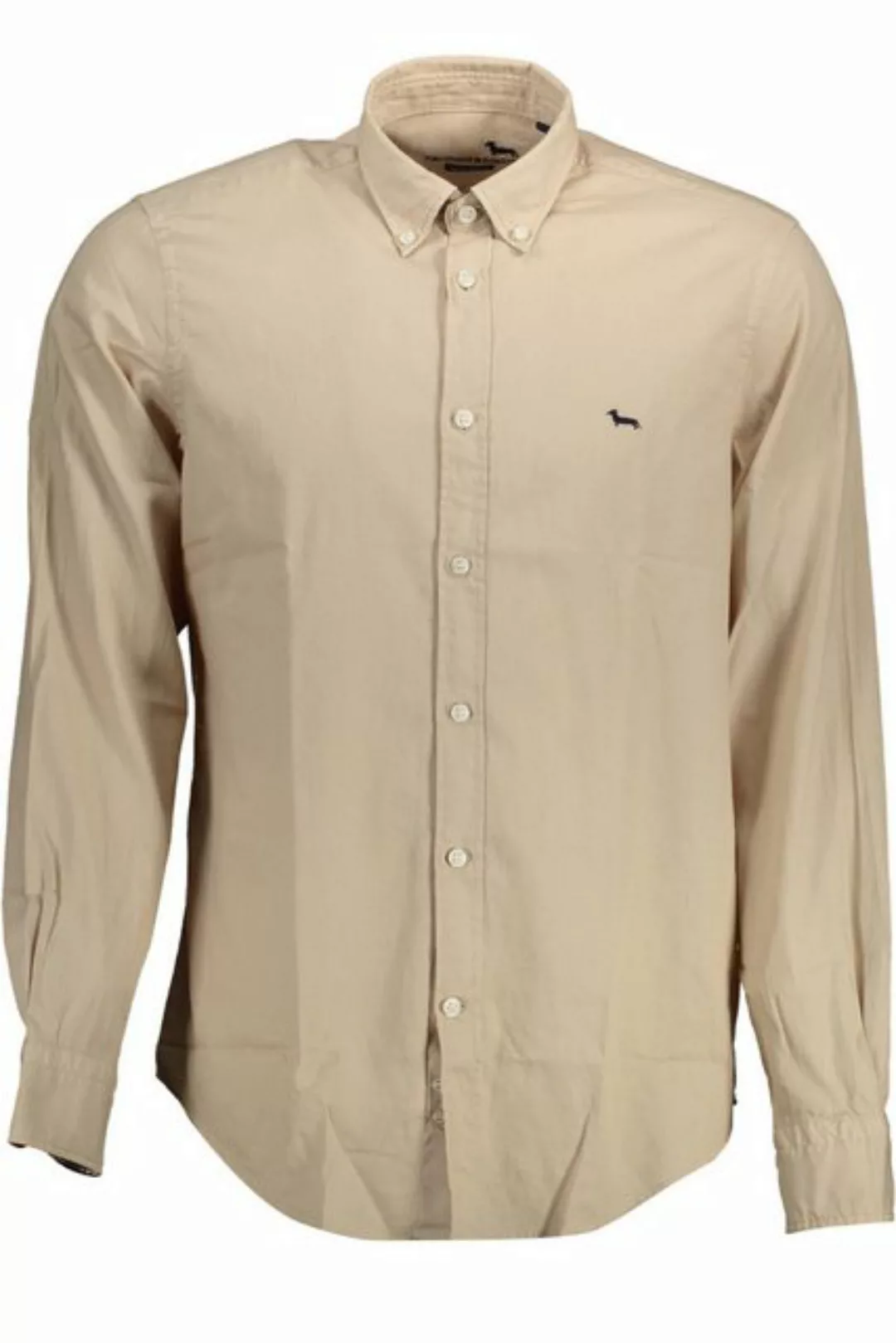 Harmont & Blaine Langarmhemd Elegantes Beige Herren Langarmshirt - Regular günstig online kaufen