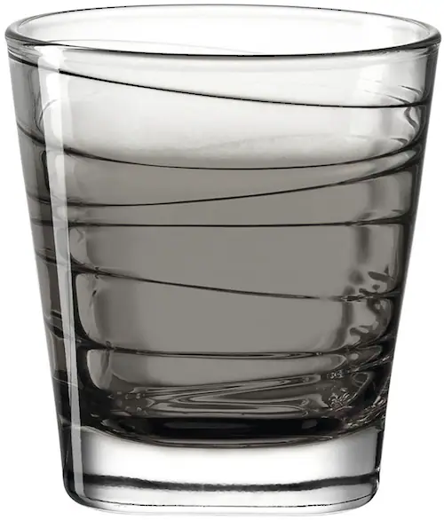 LEONARDO Gläser-Set »Trinkglas VARIO STRUTTURA 6er-Set 250 ml anthrazit«, ( günstig online kaufen