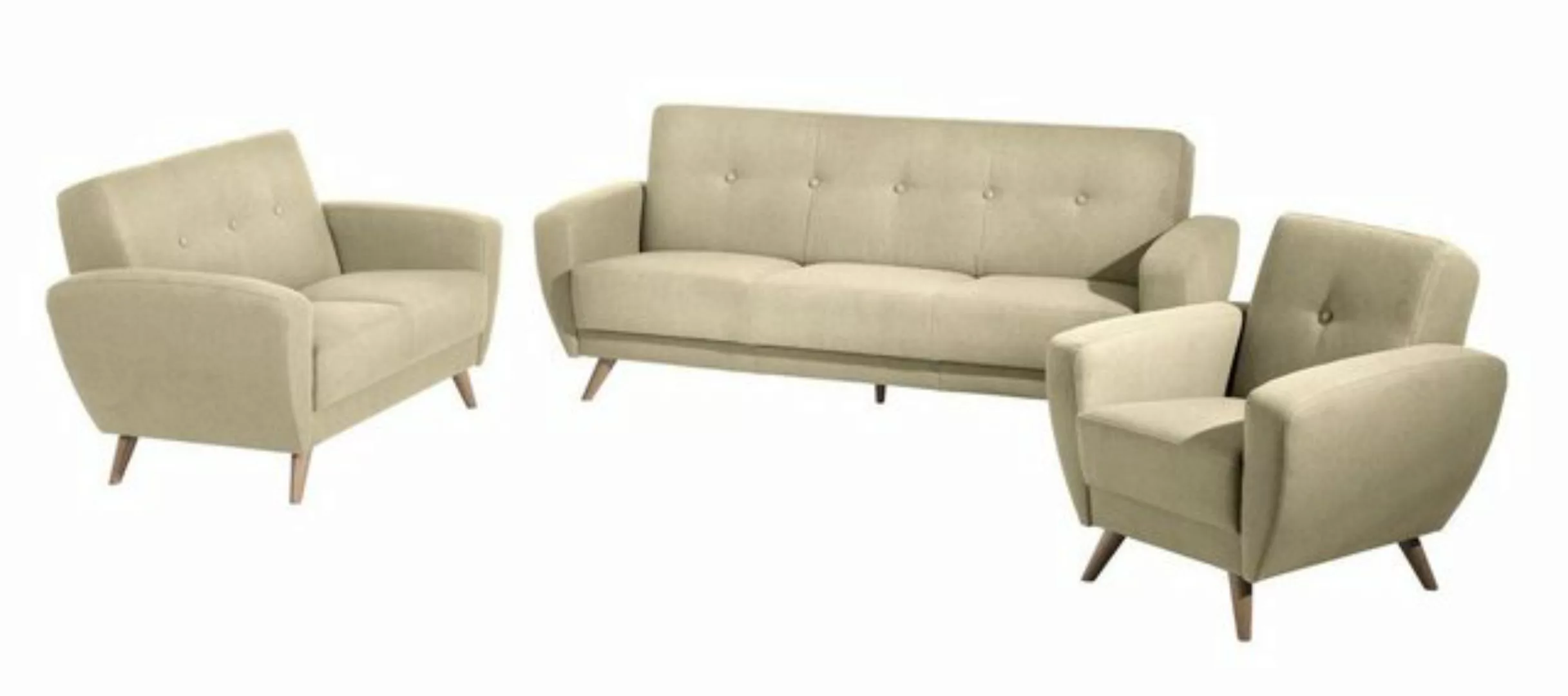 58 aufm Kessel Sofa 2-Sitzer Karen Bezug Samtvelours (mit Clean-Abo Ausrüst günstig online kaufen