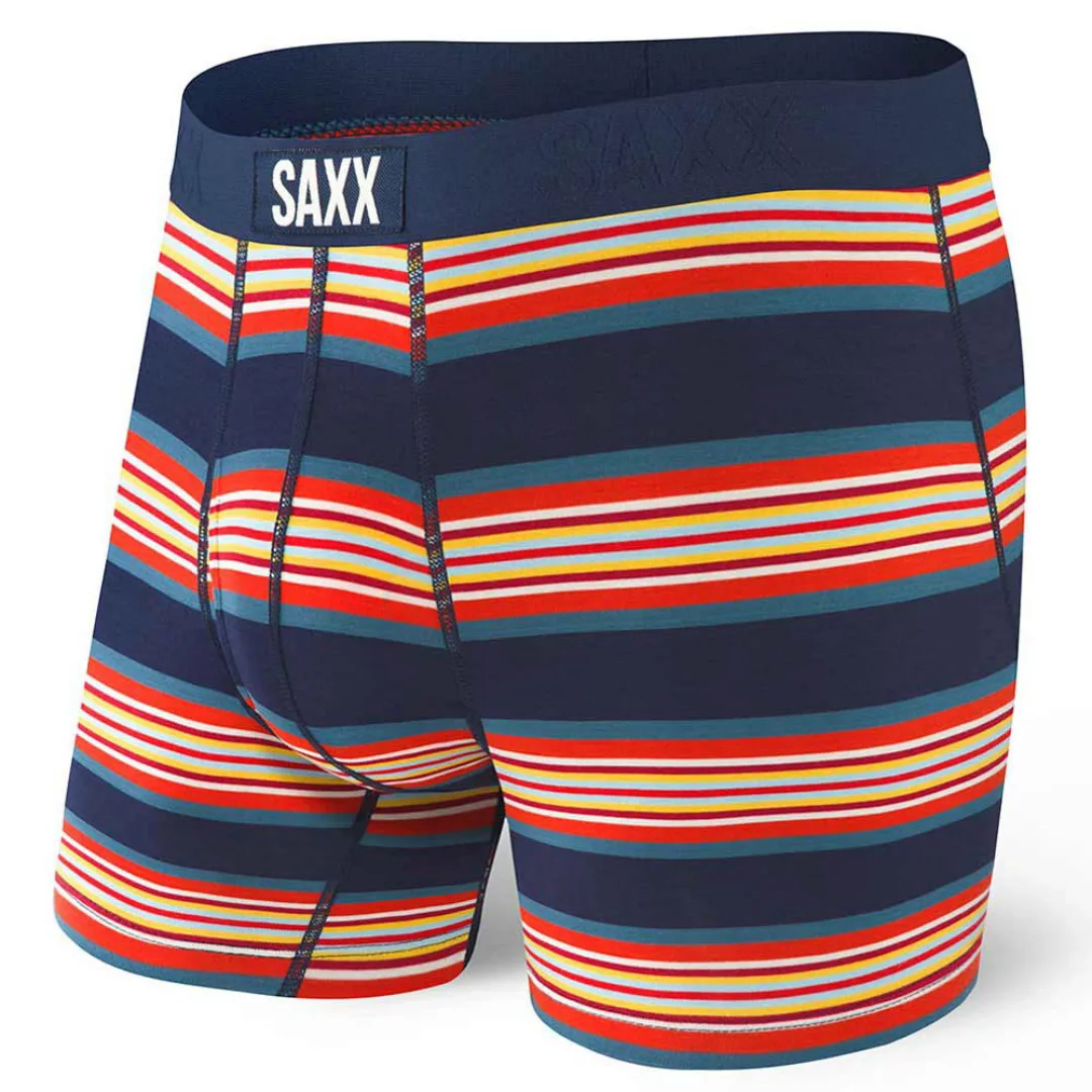 Saxx Underwear Ultra Fly Boxer S Navy Banner Stripe günstig online kaufen