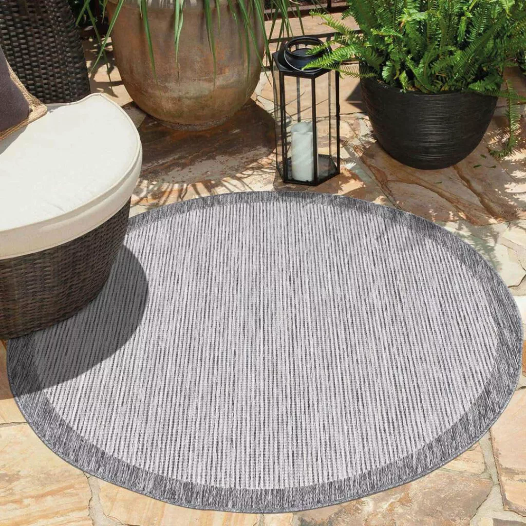 Carpet City Teppich »Outdoor 462«, rechteckig, 5 mm Höhe, UV-beständig, Fla günstig online kaufen