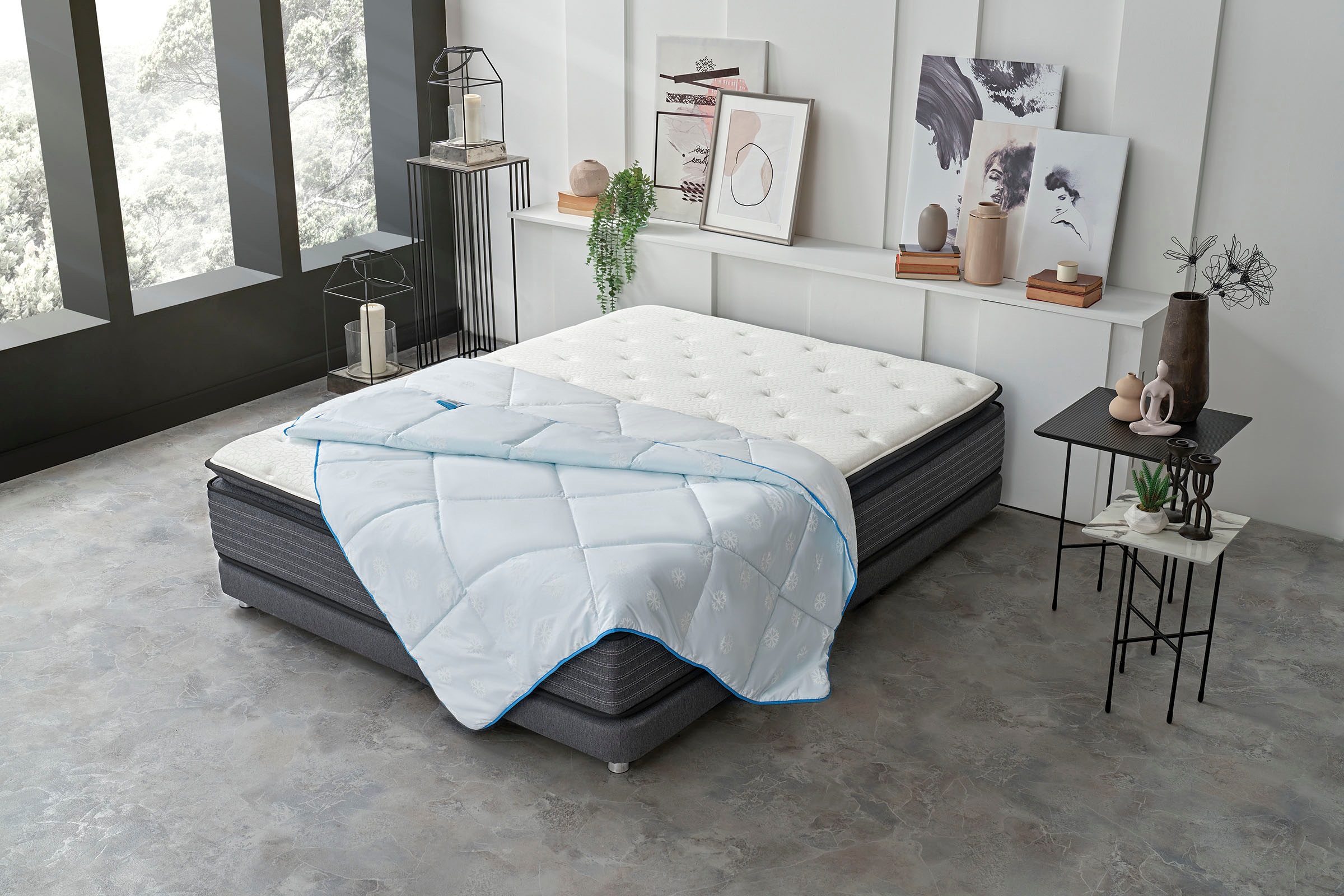 Yatas Bedding Kunstfaserbettdecke »MAJESTAT DACRON CLIMARELLE COOL«, leicht günstig online kaufen