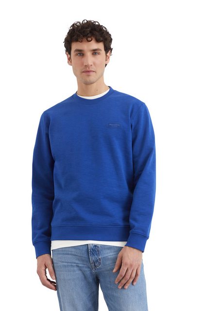 Marc O'Polo Sweatshirt mit leicht unregelmäßiger Slub-Sweat-Struktur günstig online kaufen