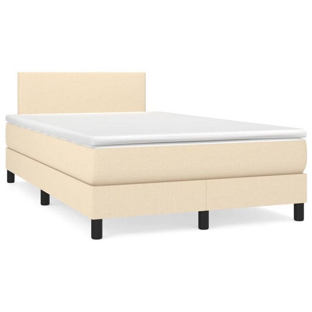 vidaXL Boxspringbett Bett Boxspringbett mit Matratze und LED Stoff (120 x 2 günstig online kaufen