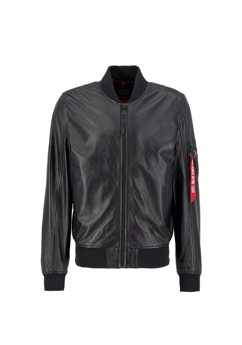 Alpha Industries Bomberjacke "Alpha Industries Men - Leather & Vegan Jacket günstig online kaufen