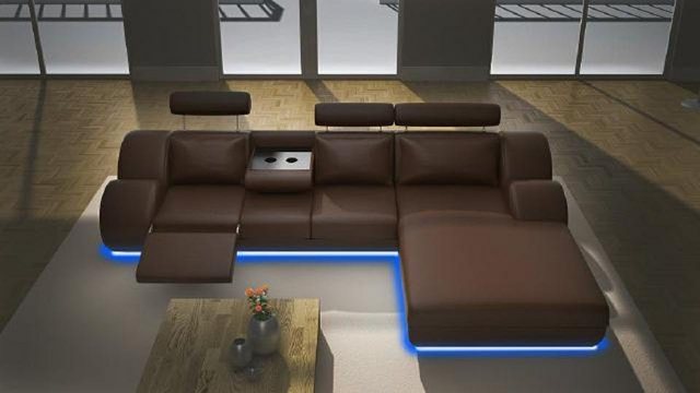 JVmoebel Ecksofa Designe L-Form Wohnlandschaft Eckcouch Polster Sofa Neu, M günstig online kaufen