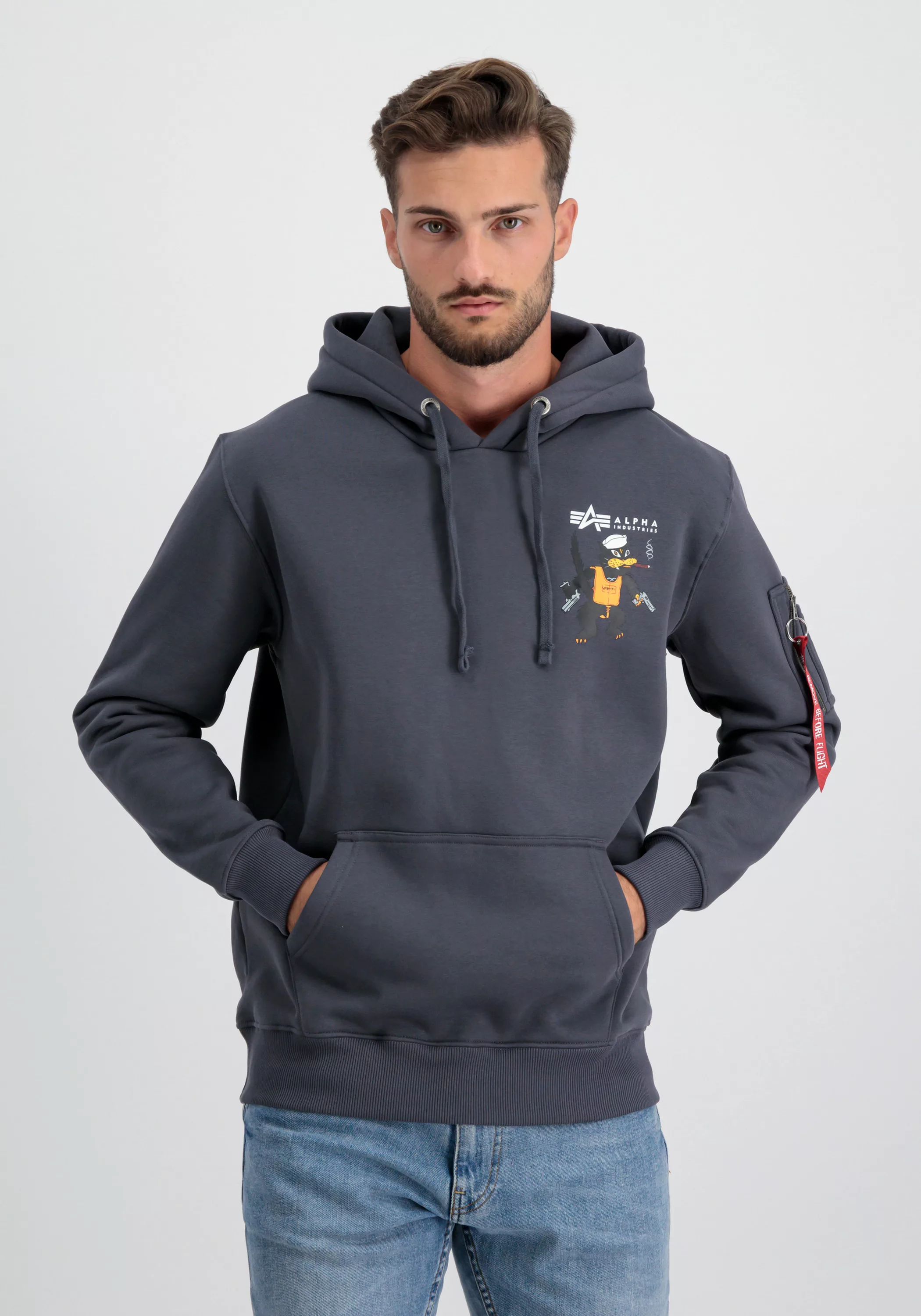 Alpha Industries Hoodie "Alpha Industries Men - Hoodies PB Squadron Hoody" günstig online kaufen