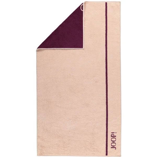 JOOP! Lines Doubleface 1680 - Farbe: Blush - 38 - Duschtuch 80x150 cm günstig online kaufen