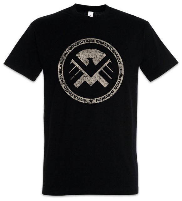 Urban Backwoods Print-Shirt S.H.I.E.L.D. Vintage Logo 3 Herren T-Shirt Nick günstig online kaufen