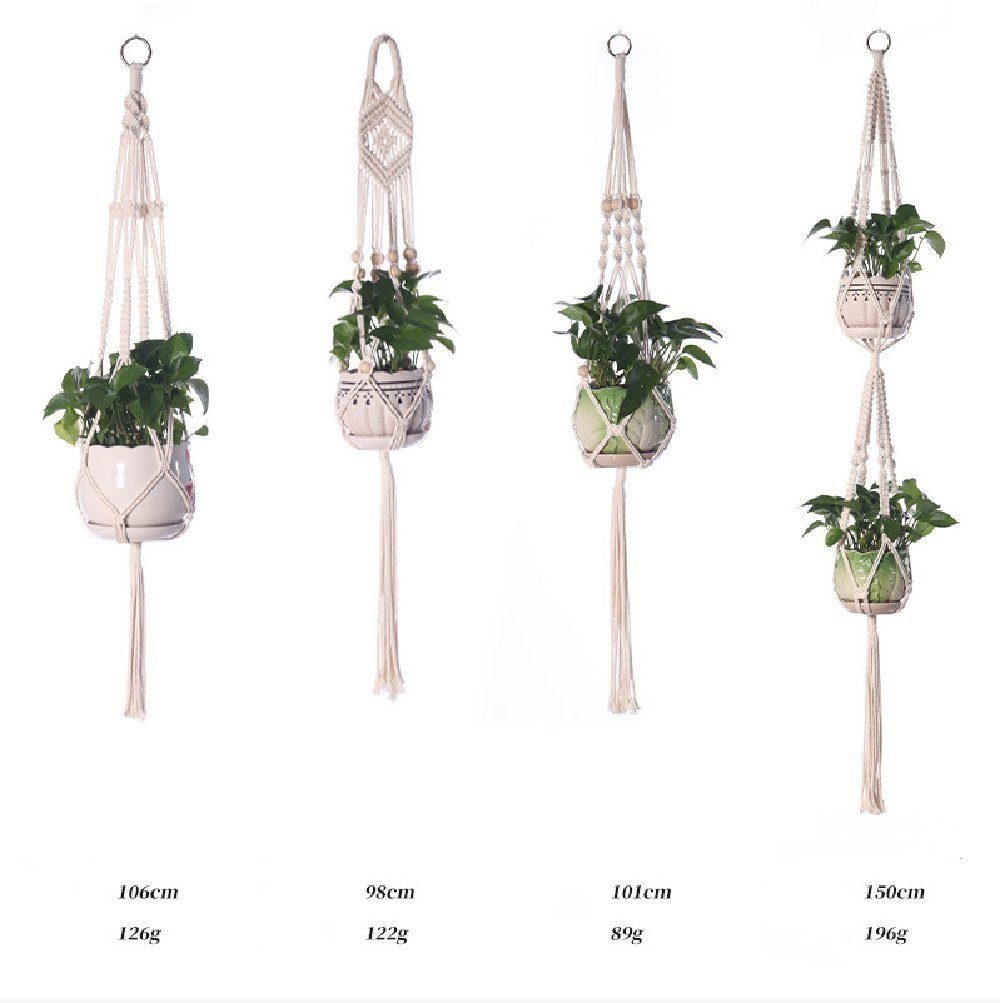 Coonoor Blumenampel Handgefertigte Blumenampel Hanging Boho günstig online kaufen