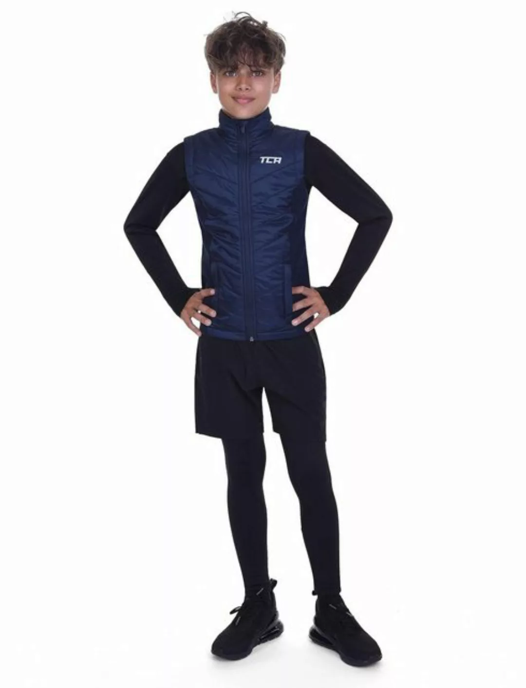 TCA Kurzjacke TCA Herren Excel Runner Weste, Dunkelblau, XXL günstig online kaufen