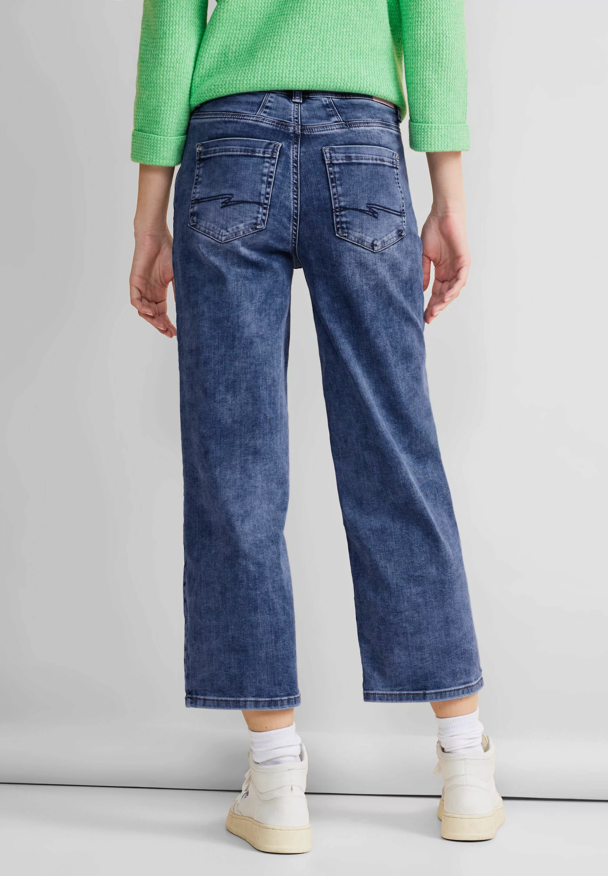 STREET ONE Gerade Jeans High Waist günstig online kaufen