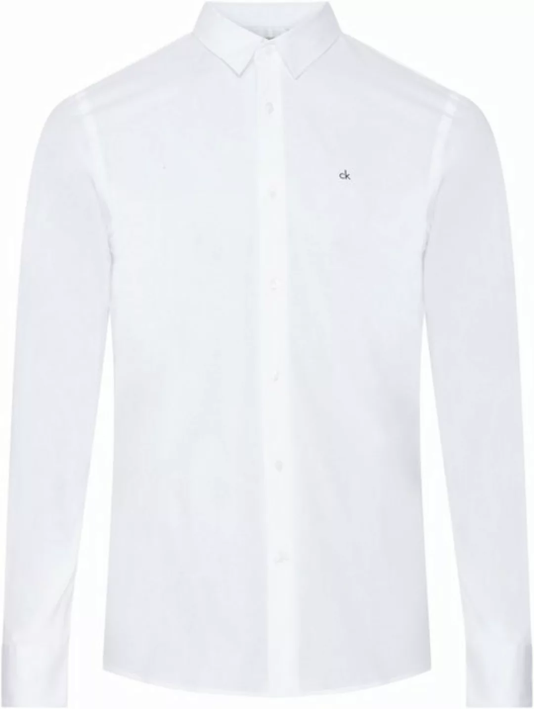 Calvin Klein Businesshemd STRETCH POPLIN SLIM SHIRT mit Calvin Klein Logo a günstig online kaufen