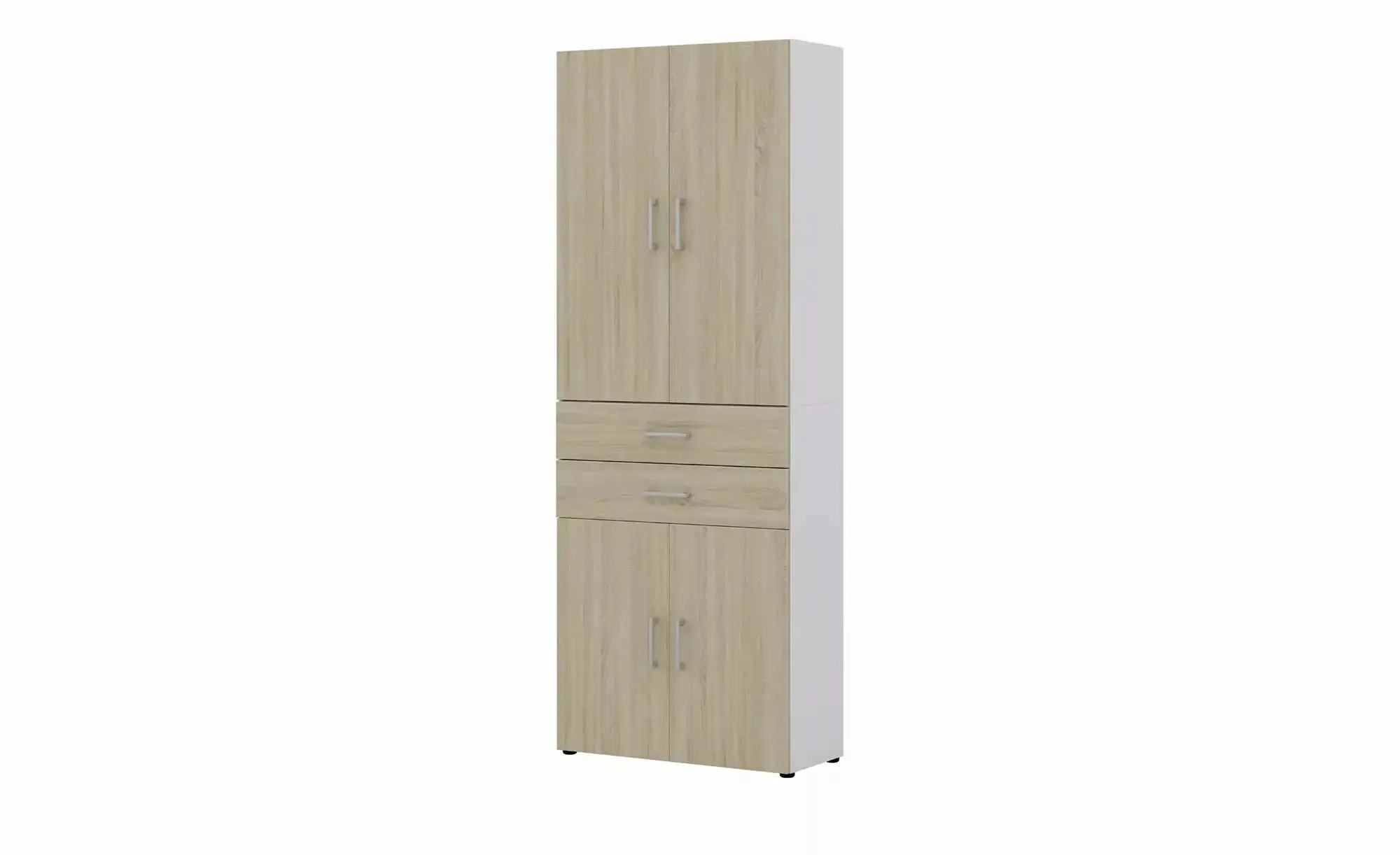 Aktenschrank  home.office ¦ weiß ¦ Maße (cm): B: 80 H: 212,5 T: 33,5 Schrän günstig online kaufen