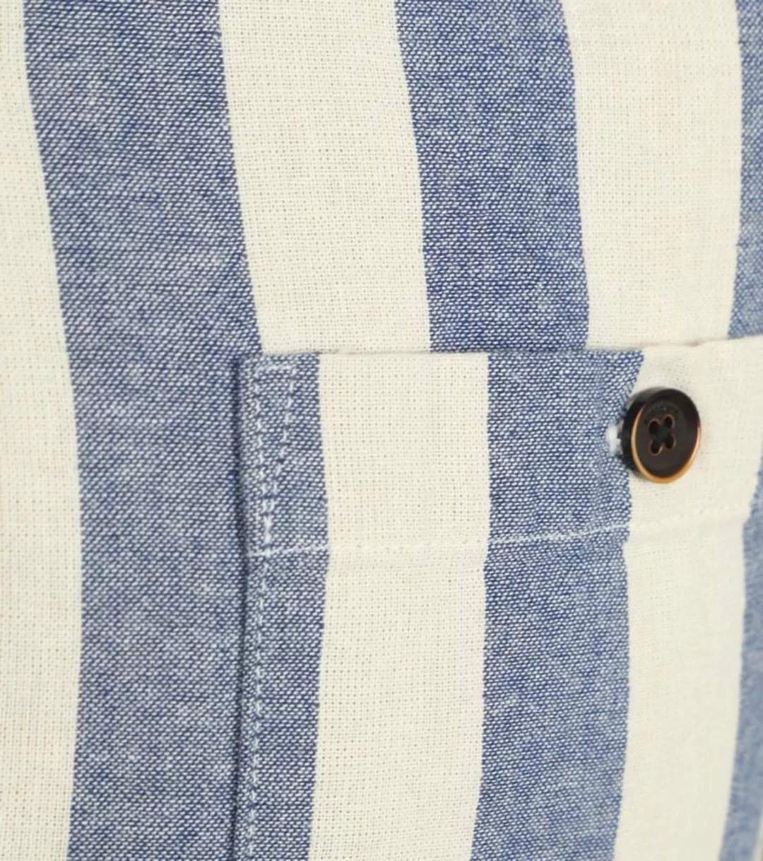 Anerkjendt Short Sleeve Hemd Leon Blau - Größe XL günstig online kaufen