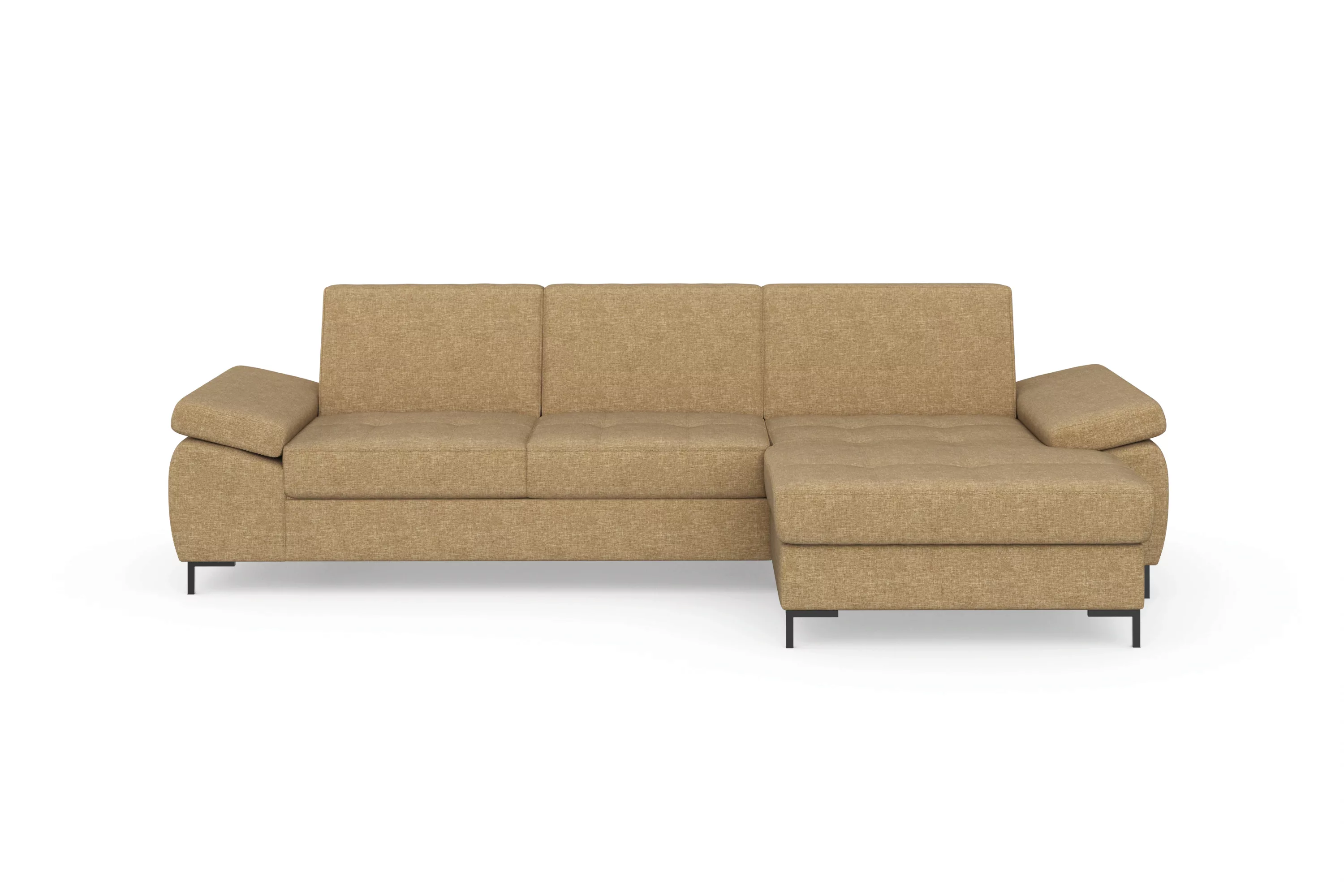 DOMO collection Ecksofa »Capelo L-Form«, mit Armteilverstellung, wahlweise günstig online kaufen