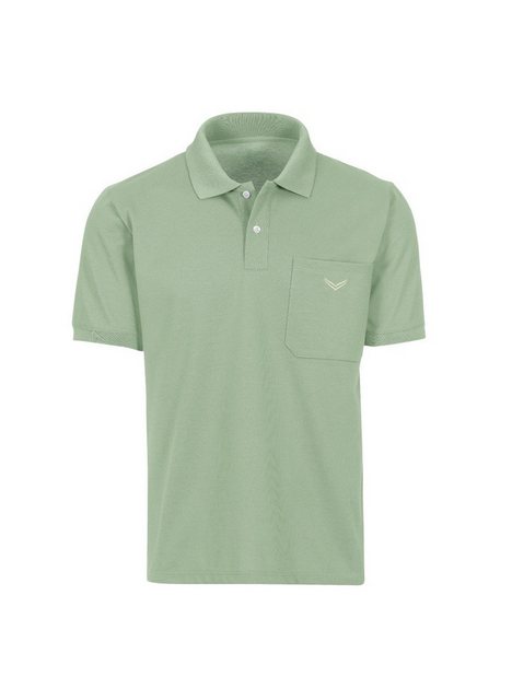 Trigema Poloshirt TRIGEMA Polohemd mit Brusttasche (1-tlg) günstig online kaufen