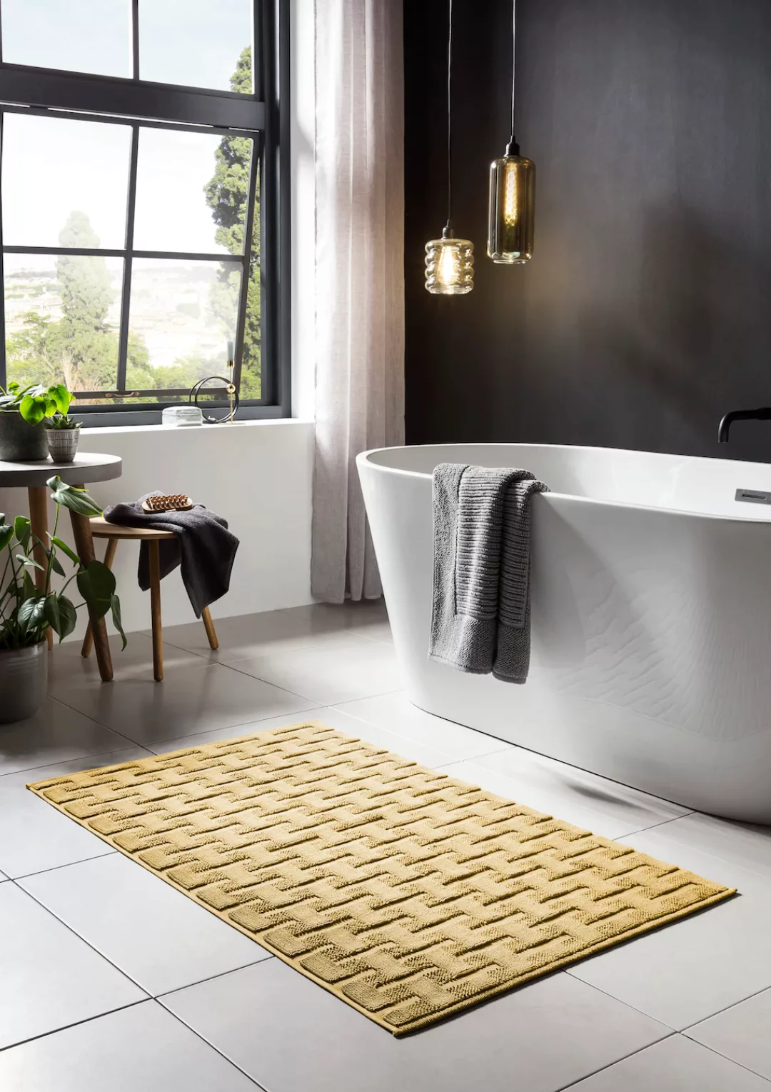 done.® Badematte »Delia«, rutschhemmend beschichtet, fußbodenheizungsgeeign günstig online kaufen