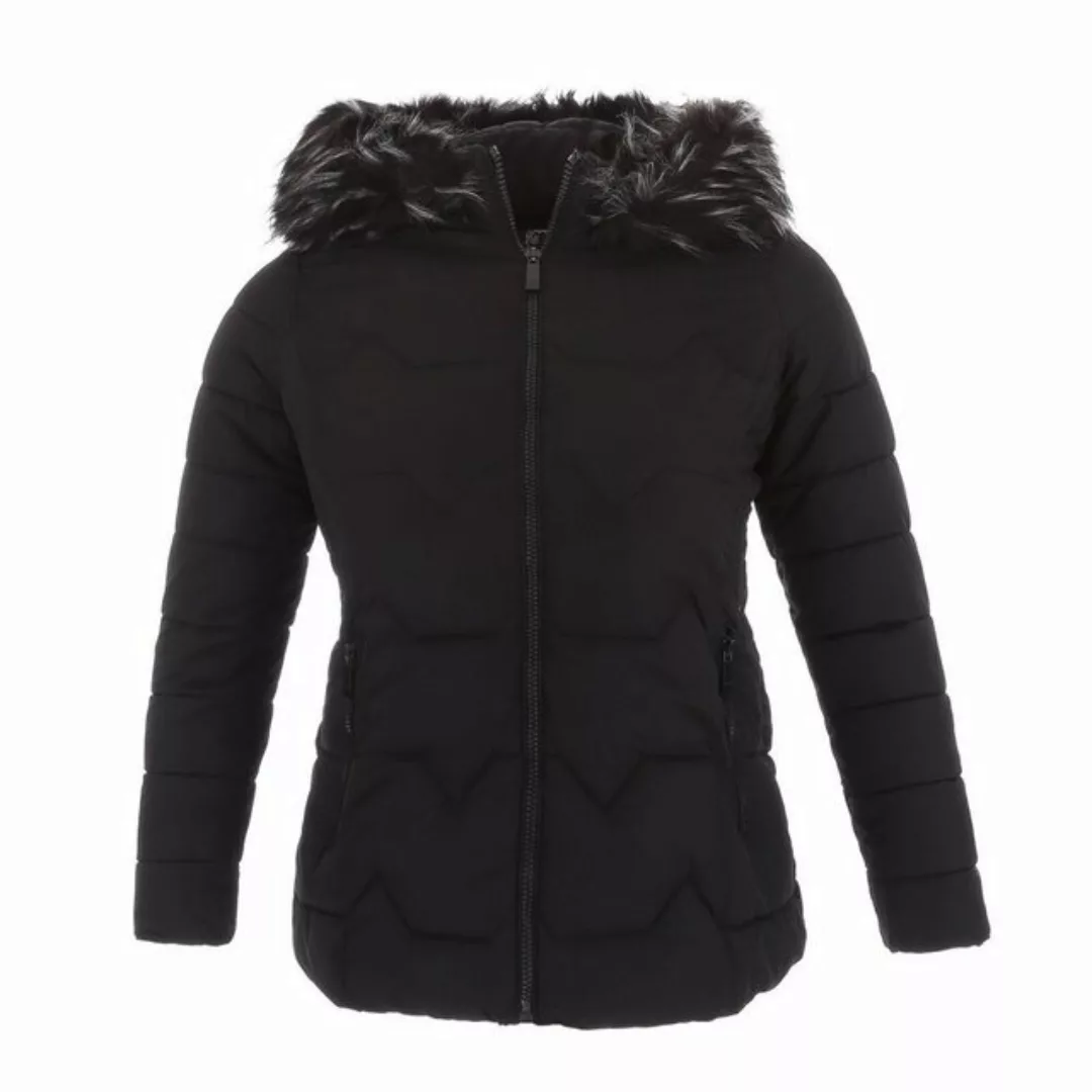 Ital-Design Winterjacke Damen Freizeit (87256660) Kapuze (abnehmbar) Gefütt günstig online kaufen