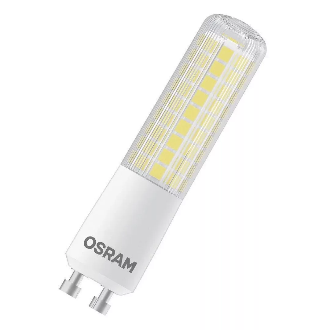 Osram LED Lampe ersetzt 60W Gu10 Kolben in Transparent 7W 806lm 2700K dimmb günstig online kaufen