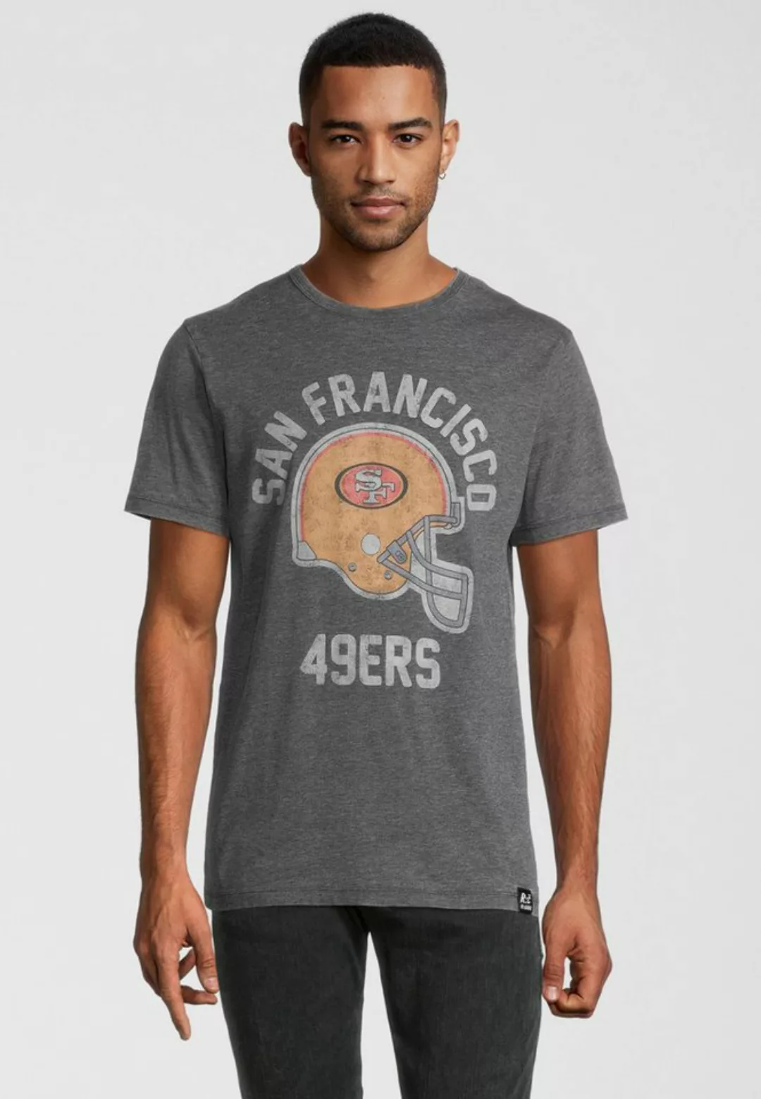 Recovered T-Shirt NFL Helmet Print günstig online kaufen