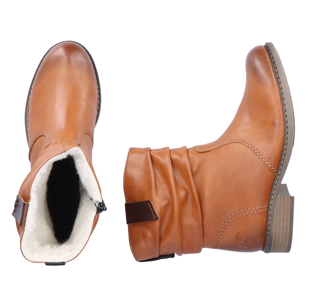 Rieker Winterboots, mit Raffungen am slouchy Schaft günstig online kaufen