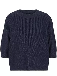 Pullover 3/4-Arm Peter Hahn blau günstig online kaufen