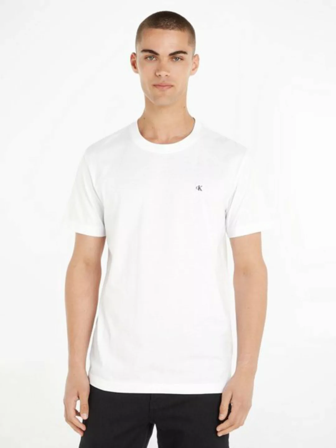 Calvin Klein Jeans T-Shirt CK EMBRO BADGE TEE mit Logopatch günstig online kaufen