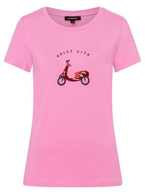 T-Shirt mit Pailletten-Roller, pink, Frühjahrs-Kollektion günstig online kaufen