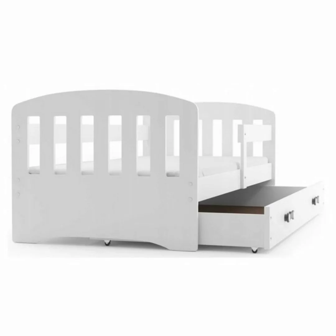 pressiode Kinderbett Kinderbett classic mit Matratze und Schublade günstig online kaufen