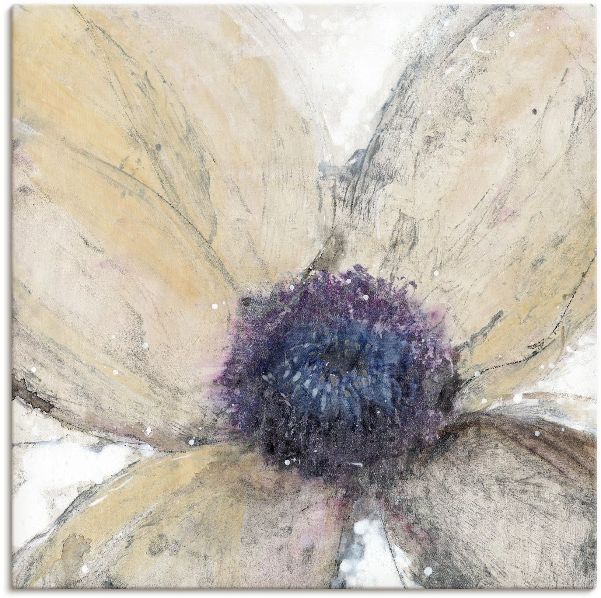 Artland Wandbild "Blumenfluss I", Blumen, (1 St.), als Alubild, Outdoorbild günstig online kaufen