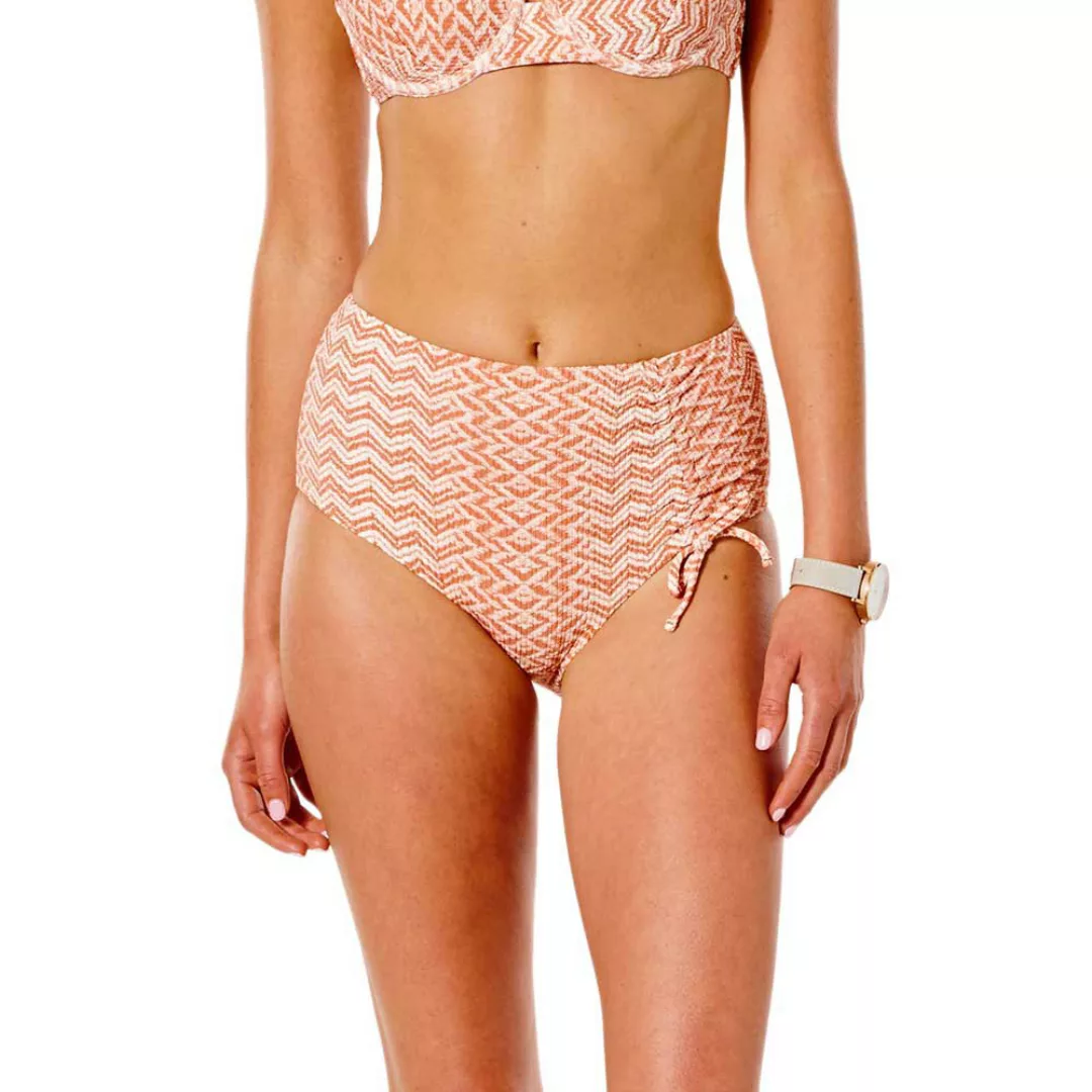 Rip Curl Drifter Good Bikinihose Mit Hoher Taille S Rhubarb günstig online kaufen