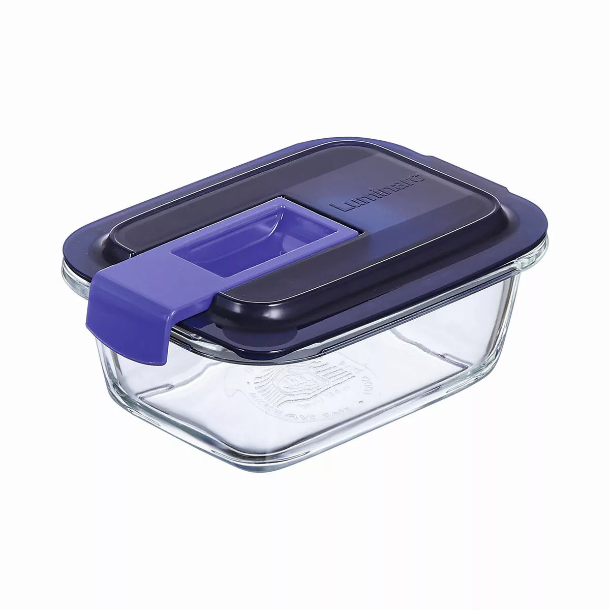 Lunchbox Hermetisch Luminarc Easy Box Blau Glas (380 Ml) (6 Stück) günstig online kaufen