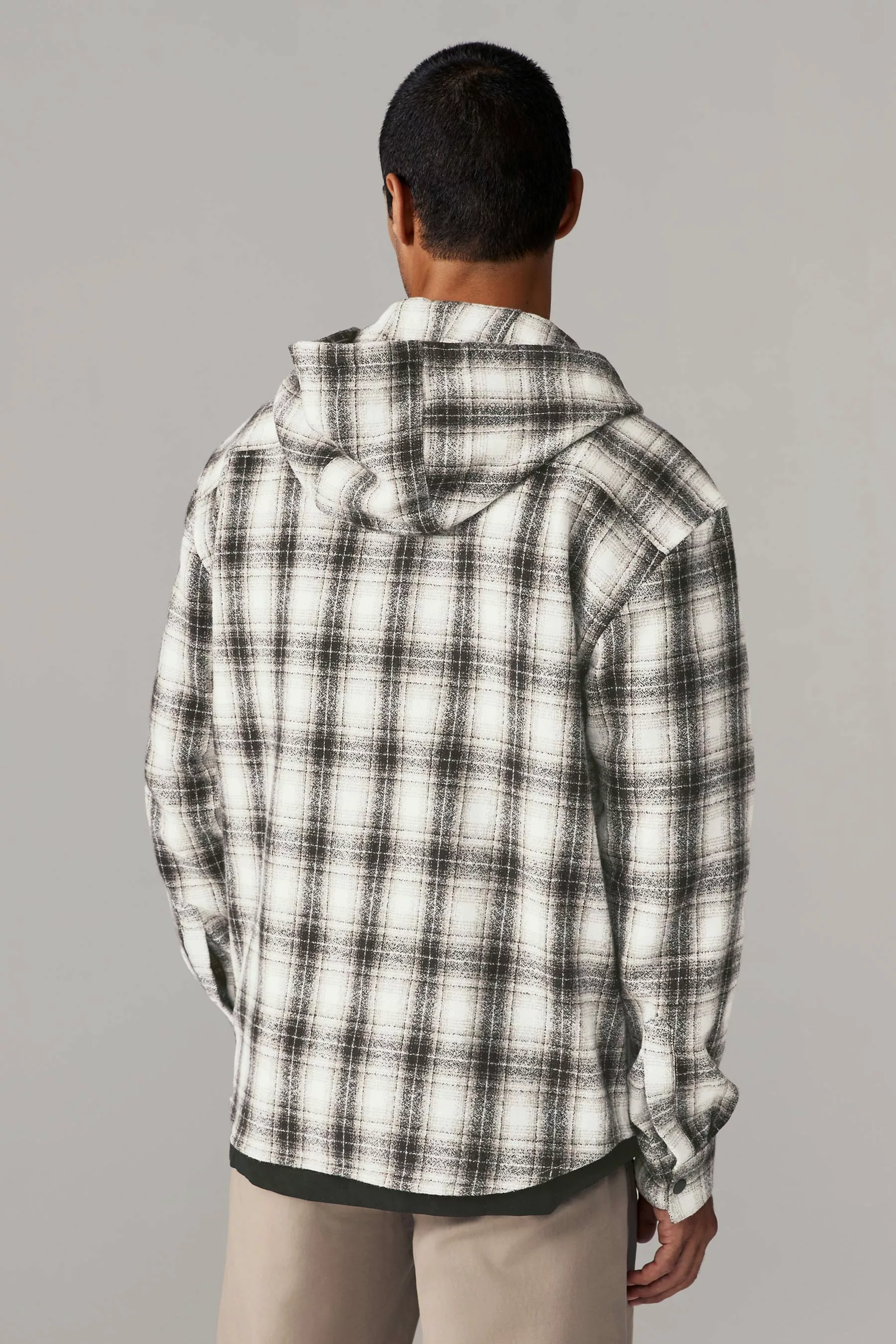 Next Hemdjacke Karierte Hemdjacke mit Kapuze günstig online kaufen