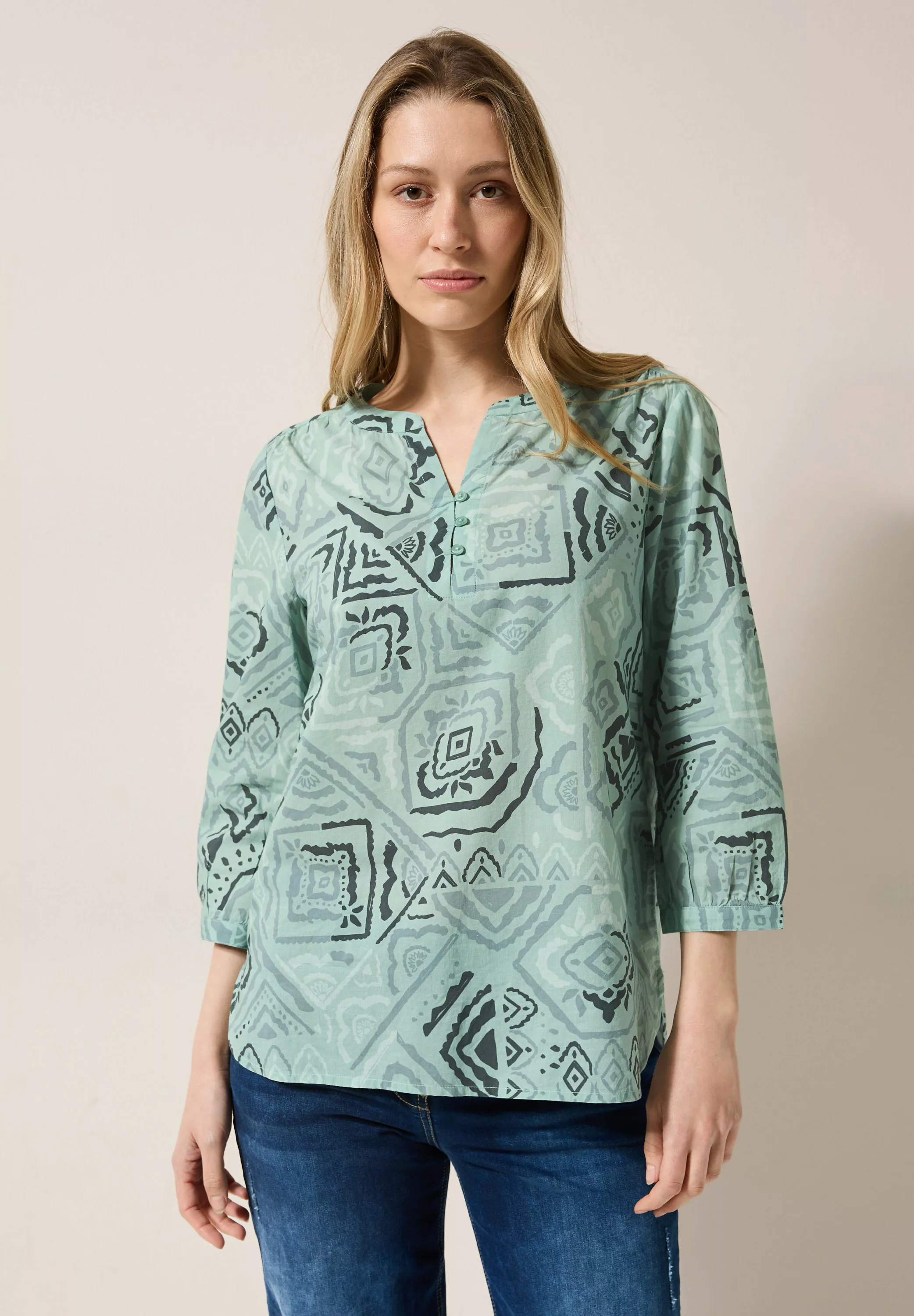 Cecil Klassische Bluse, aus reiner Baumwolle günstig online kaufen