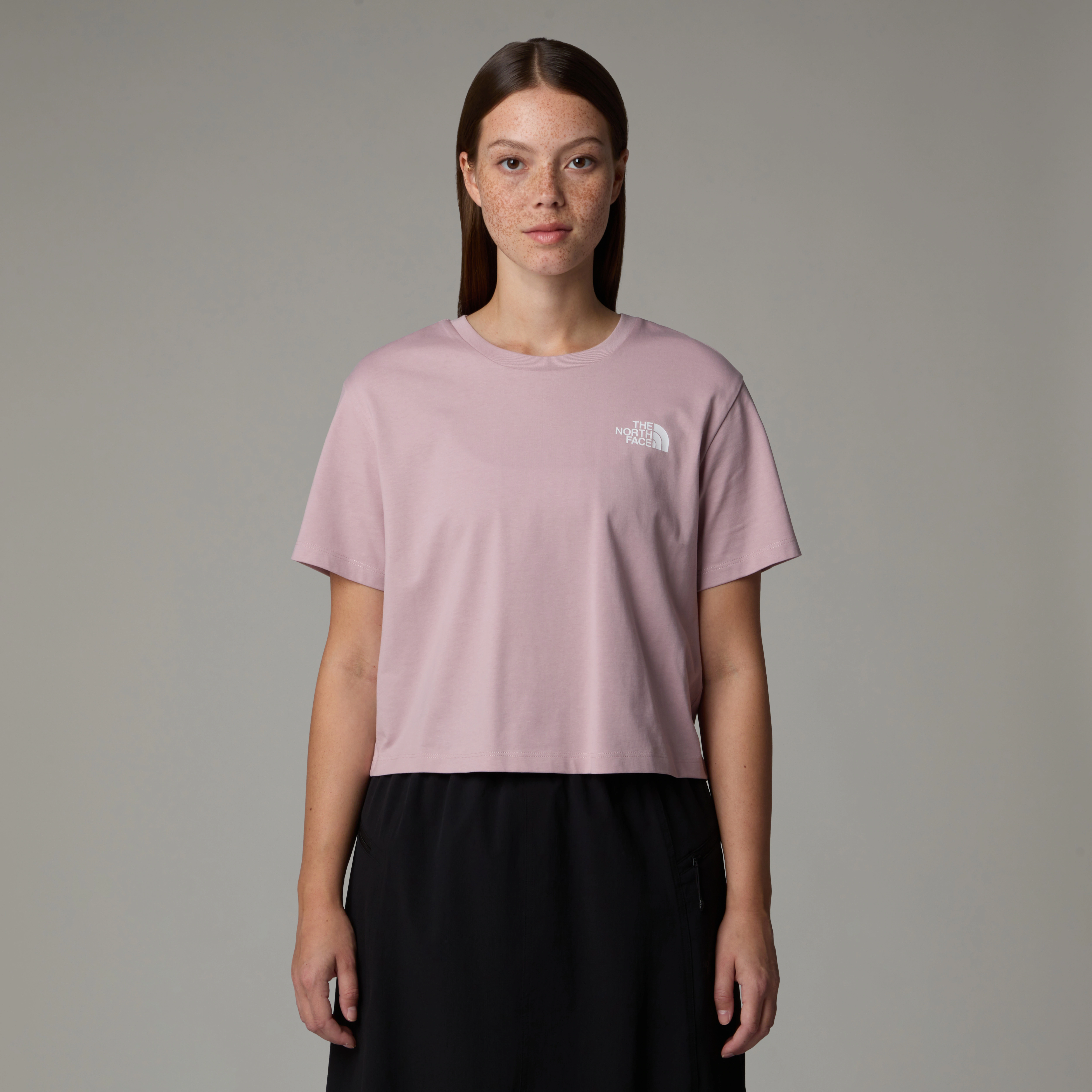 The North Face T-Shirt "W SIMPLE DOME CROPPED SLIM TEE", (1 tlg.) günstig online kaufen