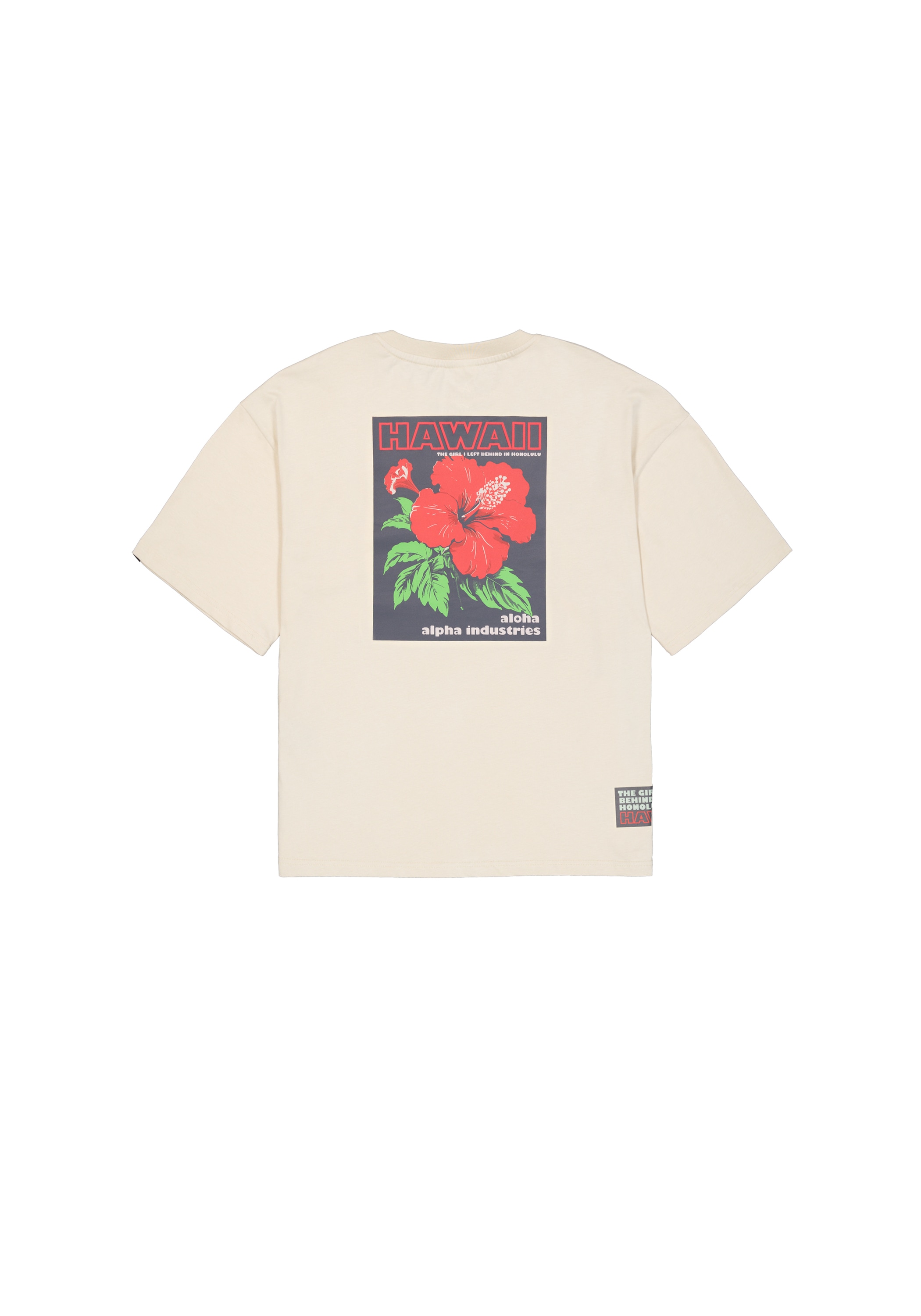 Alpha Industries T-Shirt "Aloha Flower Backprint T-Shirt" günstig online kaufen