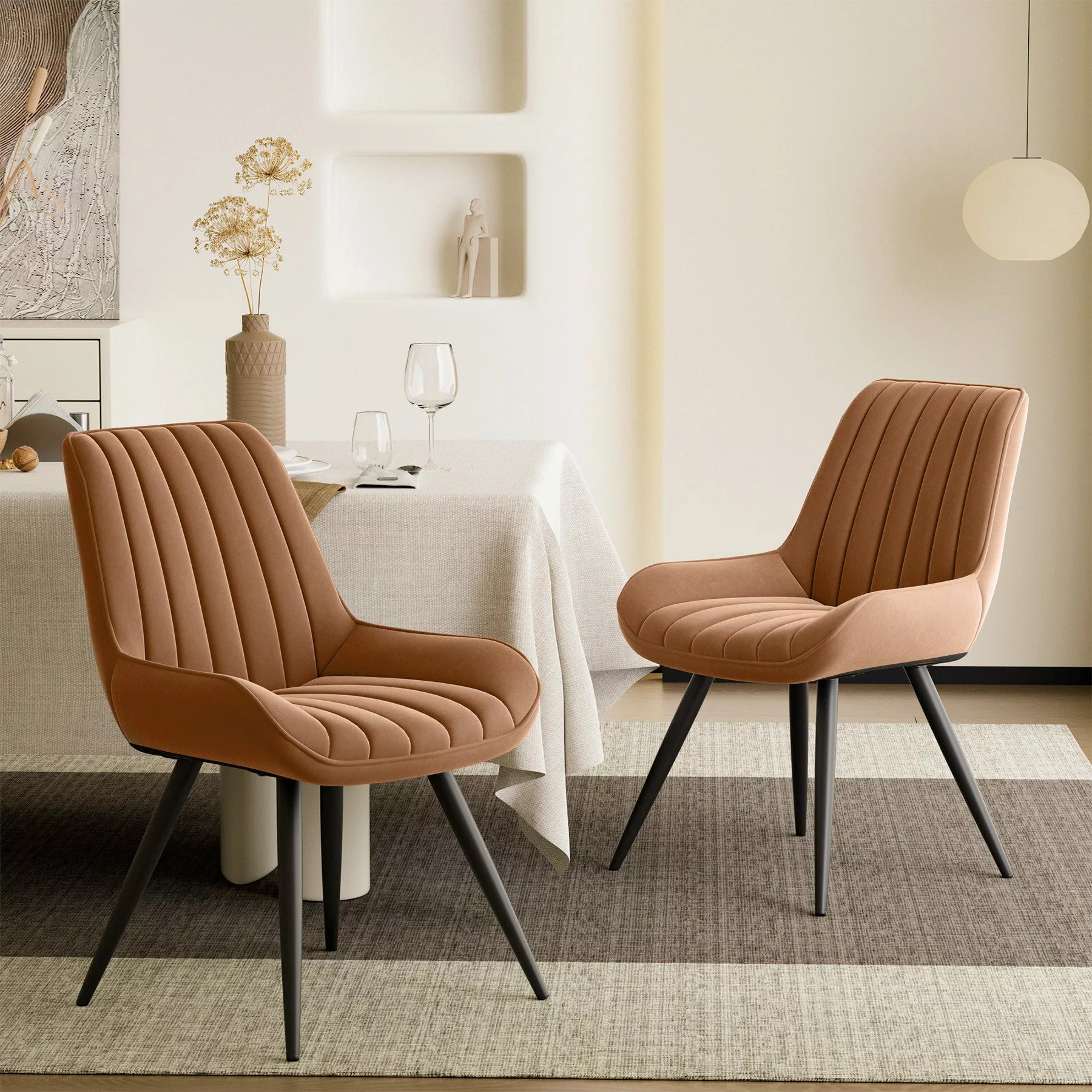 HawthyHome Esszimmerstuhl bequeme Polsterstühle Küchenstuhl, (2 günstig online kaufen