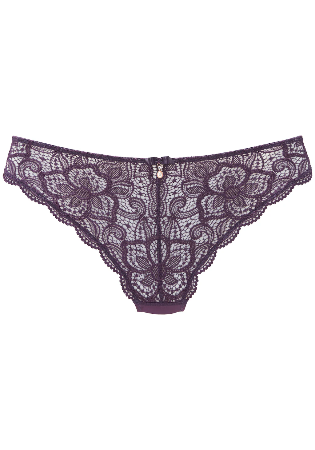 LASCANA Tanga "Nikoletta", mit feiner Zierschleife und Accessoire in Perlen günstig online kaufen